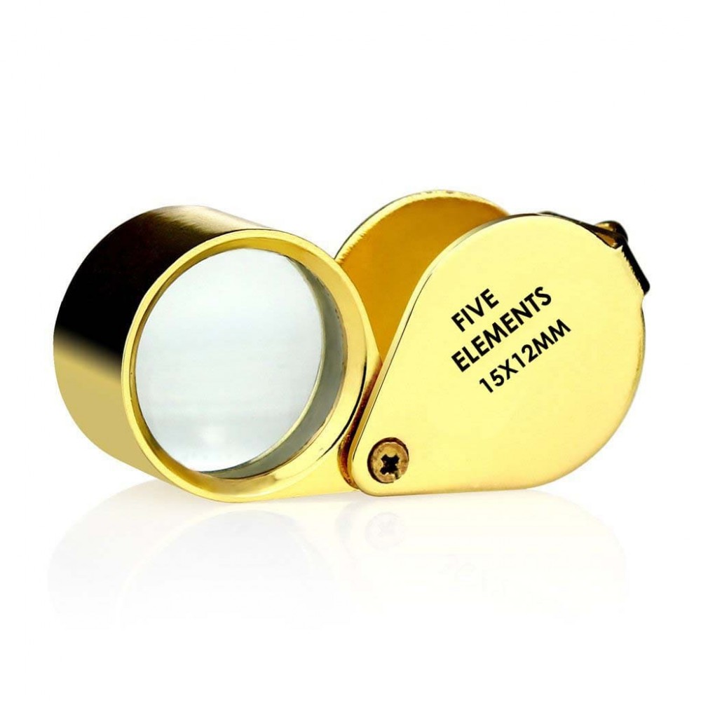 Five Elements 15x12MM Gold Loupe